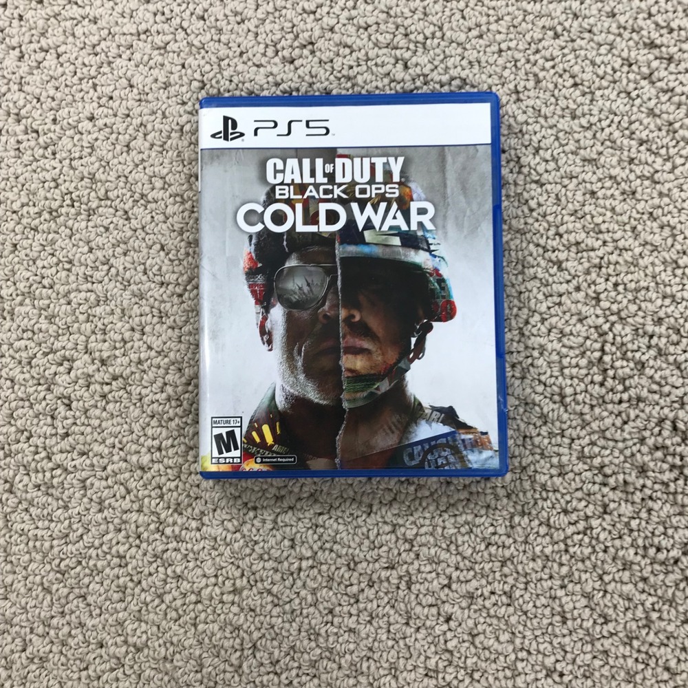 Call of Duty Black Ops Cold War Sony PlayStation 5 PS5 Video Game 2020 FPS